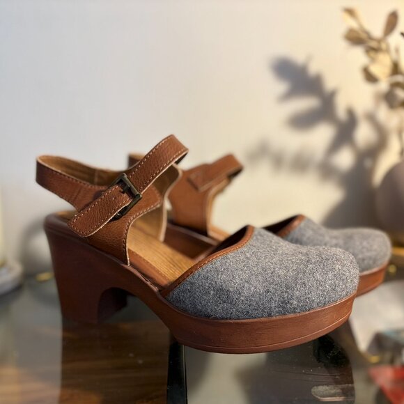 b.o.c. Women's Natasha Mary Jane Clog with Wool – [ Excellent Condition ] - Picture 4 of 7